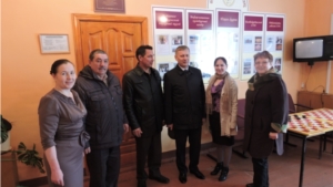 Министр культуры с рабочим визитом в Яльчикском районе