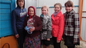 Учащиеся гимназии №1 г. Ядрин организовали мобильные группы по оказанию помощи ветеранам