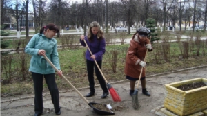 В преддверии Праздника Весны и Труда «экологический десант» провел очередной субботник