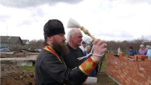 На месте старинного  храма  в селе Чиганары появится новый