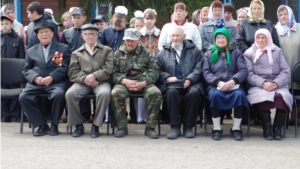 В Красночетайском сельском поселении состоялся торжественный митинг, посвященный Великой Победе