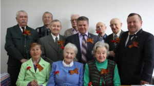 В Минприроды Чувашии прошло чествование ветеранов Великой Отечественной войны и тружеников тыла