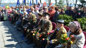 69-ая годовщина Великой Победы в Мариинско-Посадском районе