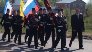 В Аликово состоялся торжественный митинг, посвященный 69-й годовщине Победы