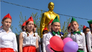 Митинг в День Победы в  селе Шихазаны прошел с участием Павлова С.В. – заместителя Председателя Кабинета Министров – министра сельского хозяйства Чувашской Республики