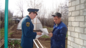 В Калининском районе инспекторами ОНД по г. Чебоксары проводятся профилактические рейды по садоводческим товариществам