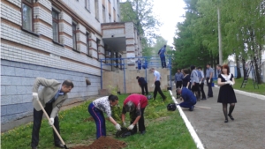 В Ленинском районе г. Чебоксары заложена Аллея выпускников