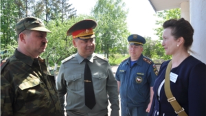 Командно-штабная тренировка в Батыревском районе