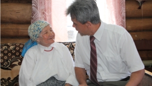 90-летний юбилей отметила жительница п. Красный Октябрь Антонина Федоровна Михайлова