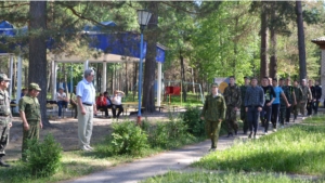 Военно-полевые сборы в ДОЛ "Изумрудном"