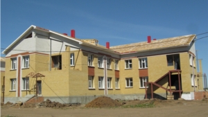 Строительство детского сада в п. Урмары