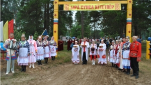 В Шемуршинском районе прошел районный праздник песни, труда и спорта «Акатуй-2014»
