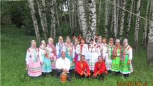 Ансамбль "Пилеш" на Х-ом  Всероссийском фестивале – конкурсе народных хоров и ансамблей «Поёт село родное»