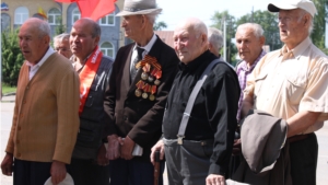 В Козловском районе прошла акция "Свеча памяти", посвященная Дню памяти и скорби