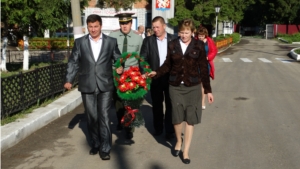 В день памяти и скорби в Красночетайском районе состоялось торжественное возложение венков