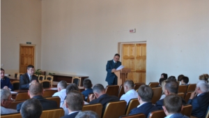 Расширенное заседание комиссии по повышению устойчивости социально-экономического развития  Шемуршинского района.