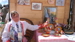 Ядринцы на праздновании Дня Республики в Чебоксарах