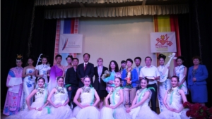 Китайский ансамбль «Молодость» выступил в Ядрине: все в восторге!