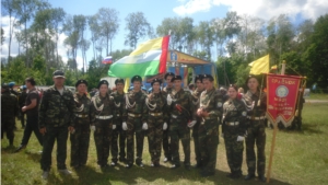 Команды юнармейцев Шемуршинского района достойно выступили на XLVI финальных играх юнармейского движения республики "Зарница" и "Орленок"