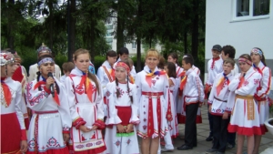 Школьники  чувашской  диаспоры   знакомятся с  историей и культурой  родного  края