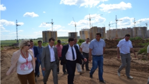 Строительство инженерной инфраструктуры индустриального парка г. Чебоксары Чувашской Республики идет полным ходом