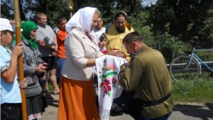 Крестный ход в селе Янтиково