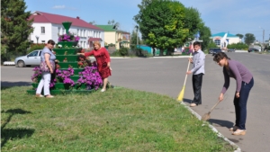 Субботник в райцентре