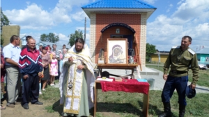 Крестный ход с Табынской иконой Божьей Матери -в Малой Ерыкле.