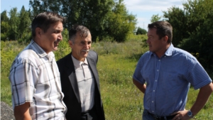 Заместитель министра сельского хозяйства Чувашской Республики Эдуард Валентинович Александров посетил Козловский район