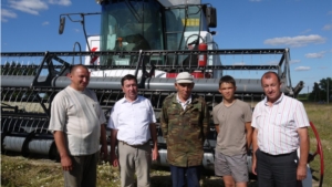 В сельскохозяйственных организациях Ядринского района началась уборочная кампания