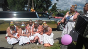 «Алмантай» на свадьбе в Шоркассах Вурнарского района