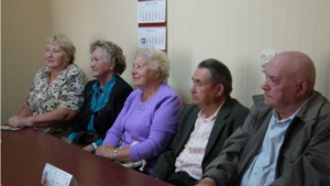 Сегодня состоялось очередное заседание Президиума  Ядринского районного совета ветеранов