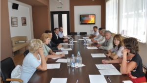 Выездное заседание Общественного совета при Минкультуры Чувашии в Национальной библиотеке Чувашской Республики
