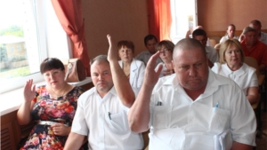 В Цивильском района состоялось 35-ое очередное заседание Собрания депутатов района
