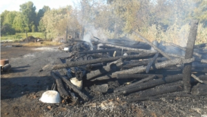 Пожар в Юваново