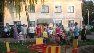 Детский городок – ко Дню строителя