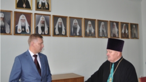 Министр культуры Чувашии встретился с ректором Чебоксарского духовного училища
