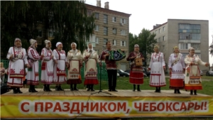 Дворовый культурно-спортивный праздник в поселке Новые Лапсары