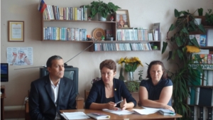 Заместитель министра культуры Чувашии Т.В. Казакова приняла участие в Едином информационном дне в Вурнарском районе