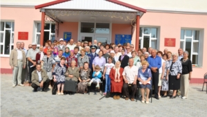 Открытие мемориальных досок в память о Батыревском педучилище