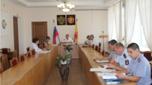 Заседание комиссии по профилактике правонарушений Урмарского района