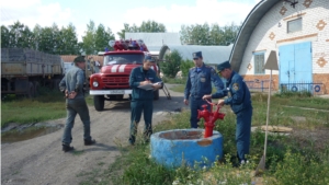 На территории Яльчикского района началась осенняя проверка состояний источников наружного противопожарного водоснабжения