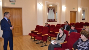 Встреча с уполномоченным по зашите прав предпринимателей в Чувашской Республике