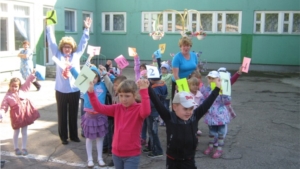 В детском саду «Рябинка г.Мариинский Посад прошел первый праздник в новом учебном году
