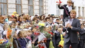 День знаний в Цивильской средней общеобразовательной школе № 1 им.М.В. Силантьева