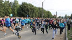 В Мариинско-Посадском районе состоялся легкоатлетический пробег «ДОРОГОЙ КОСМОНАВТА А.Г. Николаева»
