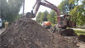 Практические мероприятия при порыве на городской трассе водопровода отработаны на командно-штабном учении