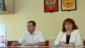 На совещании с главами городского и сельских поселений Ядринского района обсуждены актуальные вопросы