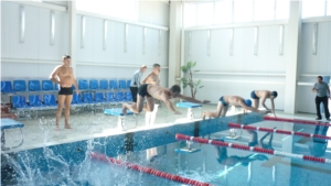 Соревнования по плаванию в День села Яльчики