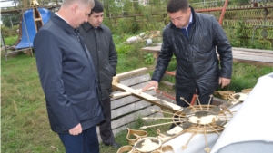 Министр культуры Чувашии Вадим Ефимов с рабочим визитом посетил Порецкий район